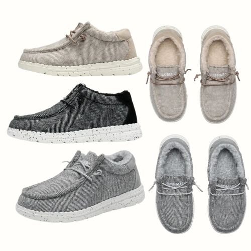 Fur‑Lined Loafers