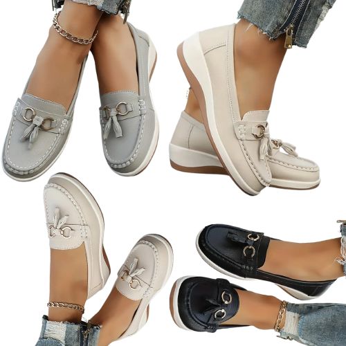 Buckle Bliss Wedges