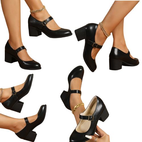 ClassyBuckle Heels