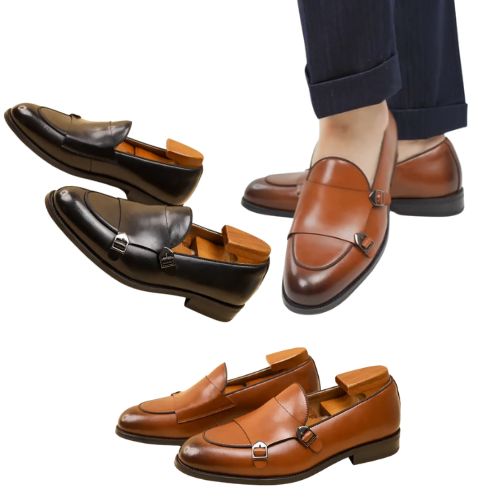 DapperLock Dual Monk  Loafers