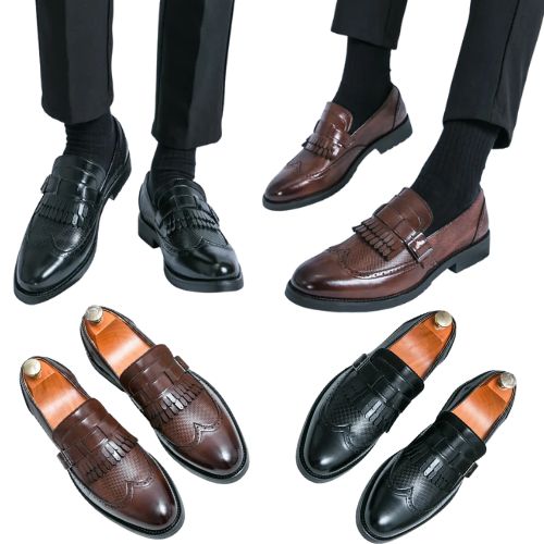 Fringe Monk Loafers