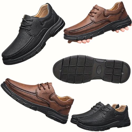 Handcrafted Lace-Up Loafers