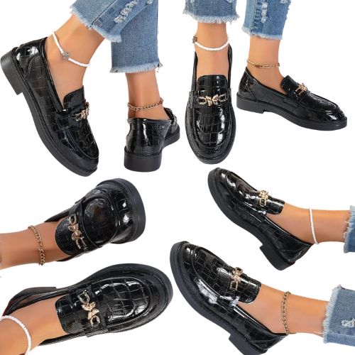 Luxe Croc Loafer