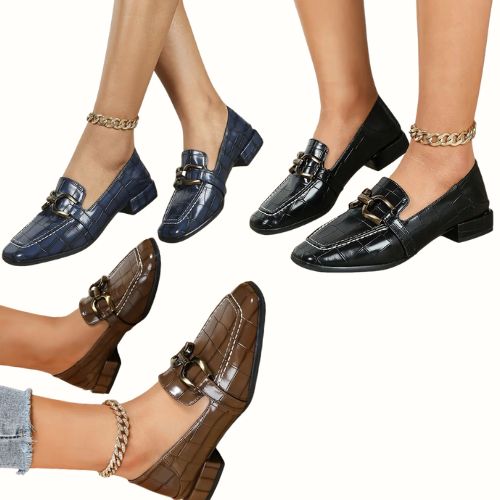 Navi Squares (Women’s Loafers)